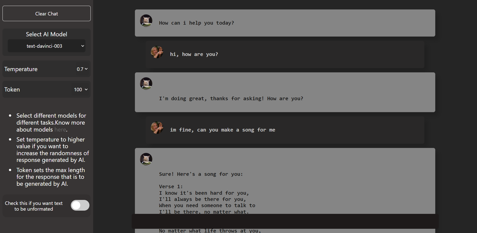 React Chatbot banner