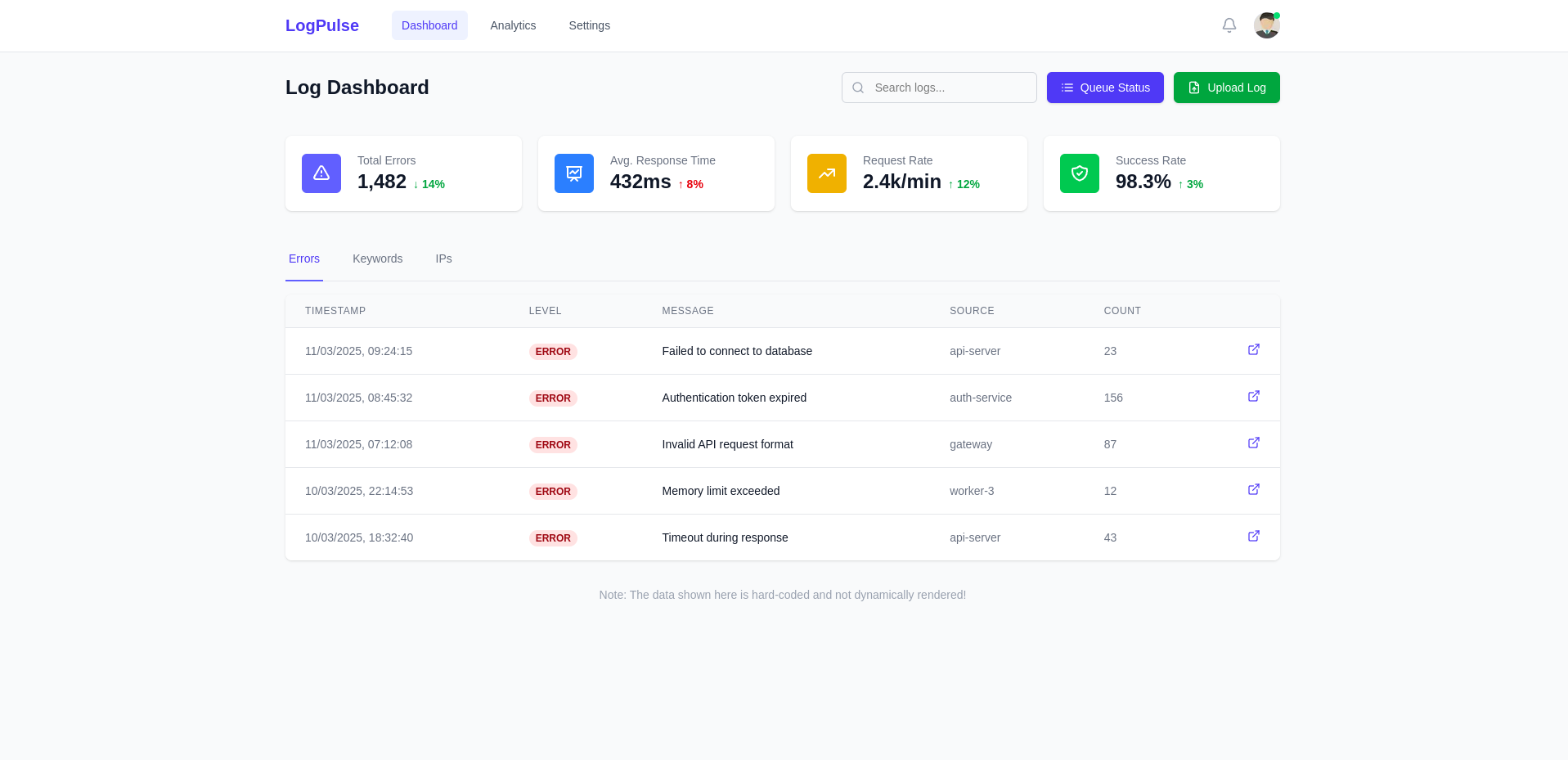 LogPulse banner