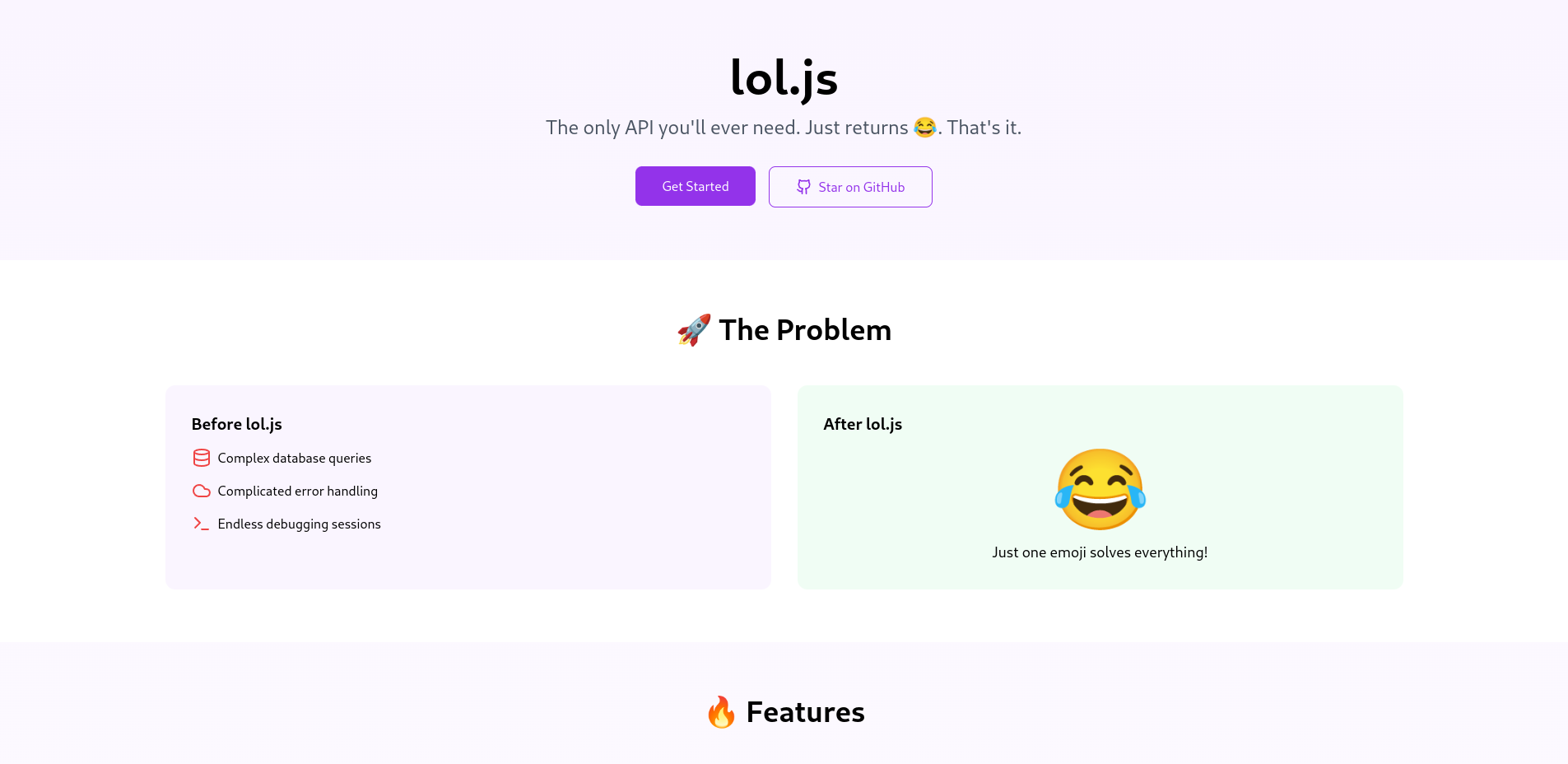 lol.js NPM Package banner